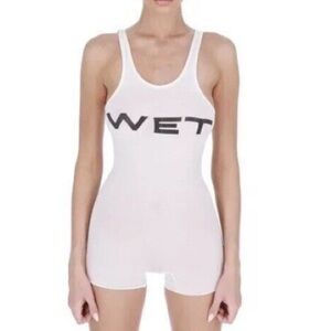 NWOT YZY Mowalola Wet Bodysuit